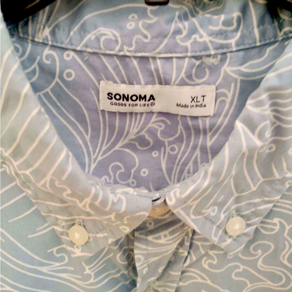 Men’s XLT short sleeve button down